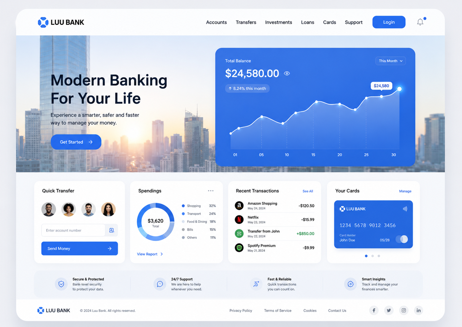 SaaS product launch interface